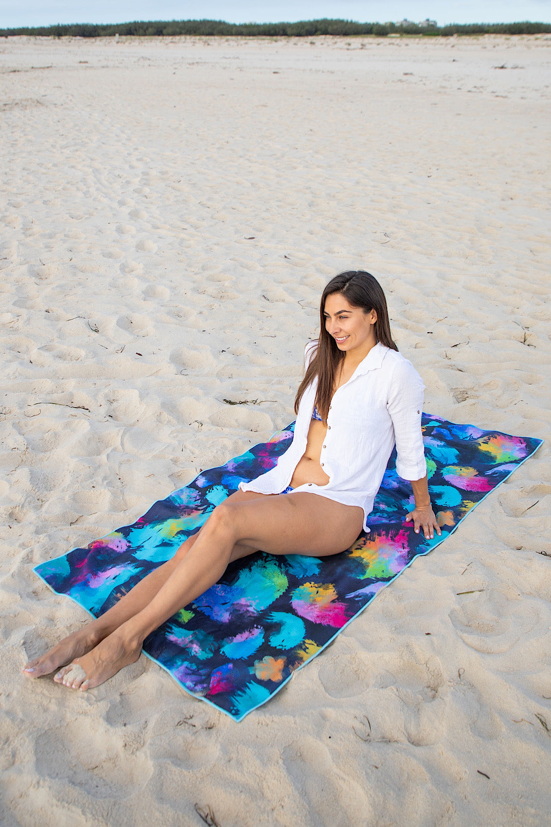 XL Beached Neon Splatter