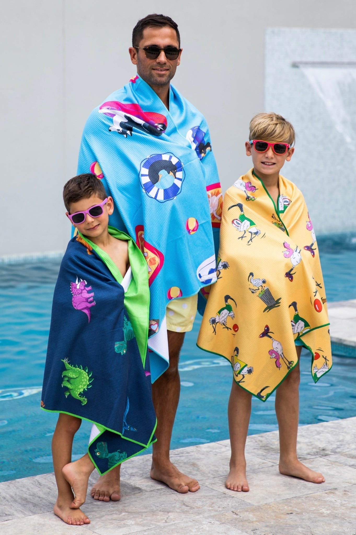 Kids Beached Dinosaurs-Cheeky Winx-Best Selling-Gift Idea-Personalised-Cheeky Winx