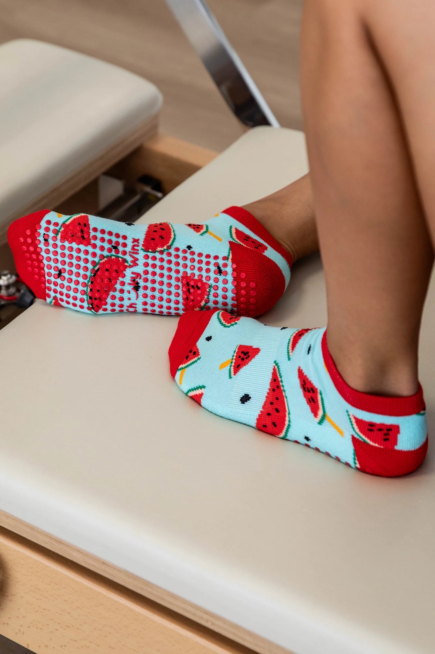 Watermelon Crush Grip Socks
