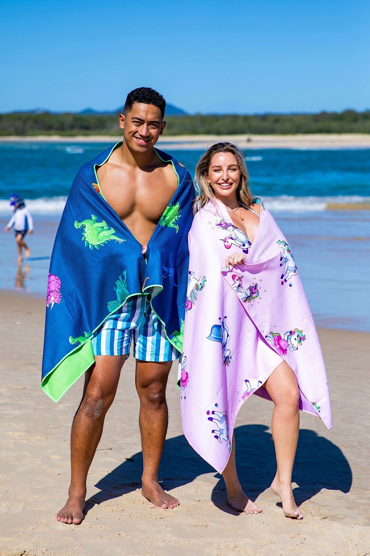 XL Beached Dinosaurs-Cheeky Winx-Best Selling-Gift Idea-Personalised-Cheeky Winx