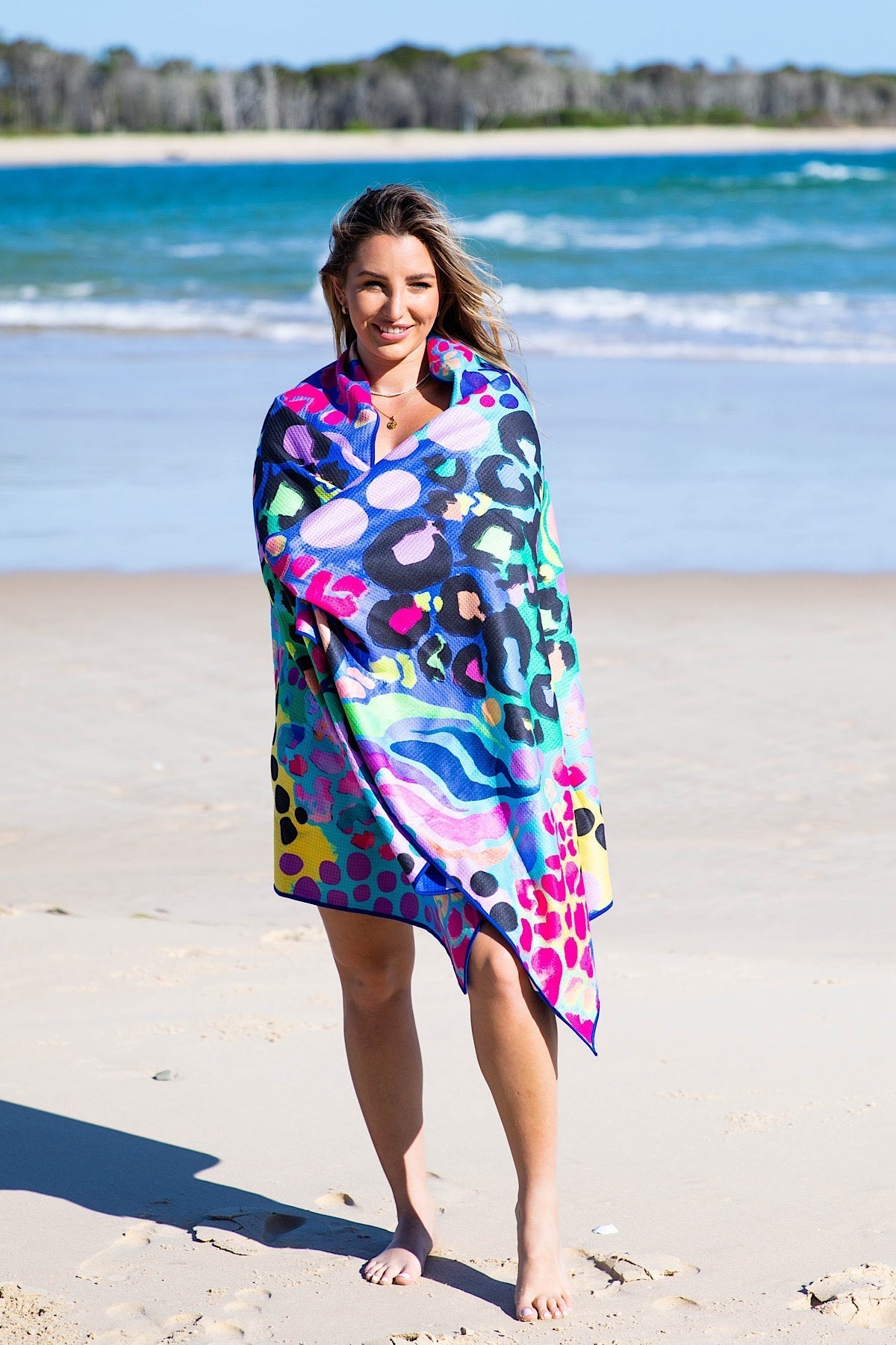 XL Beached Electric Leopard-Cheeky Winx-Best Selling-Gift Idea-Personalised-Cheeky Winx