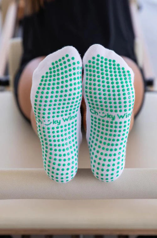 Cowboy Christmas Grip Socks