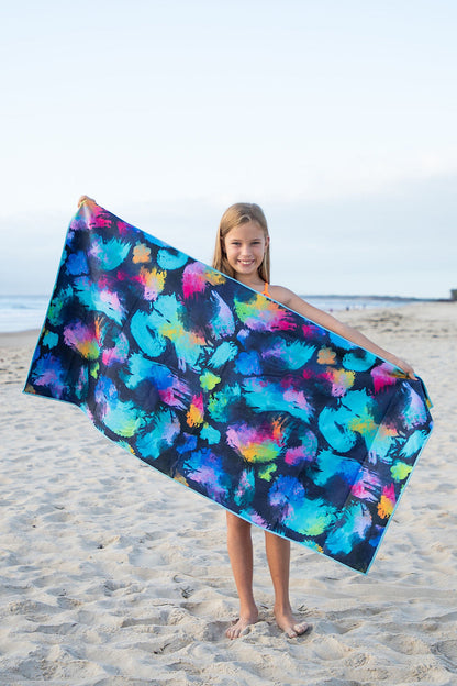 Kids Beached Neon Splatter