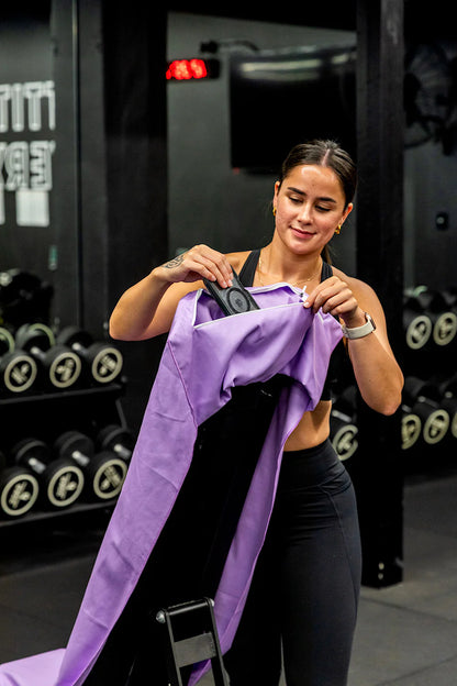 Hooded Basic Purple
