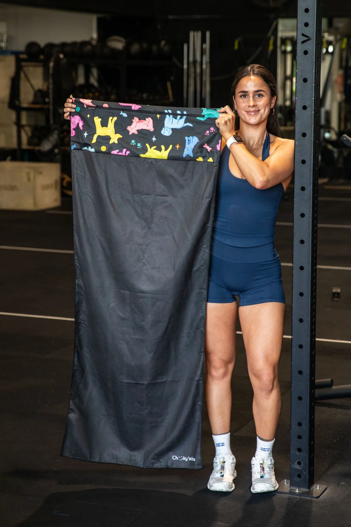 Hooded Happy Dogs x Iris & Sea Gym Towel