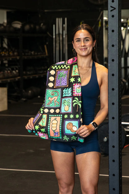 Black Tropics x Nakari Studio Gym Towel