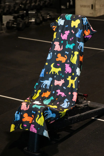 Hooded Happy Dogs x Iris & Sea Gym Towel