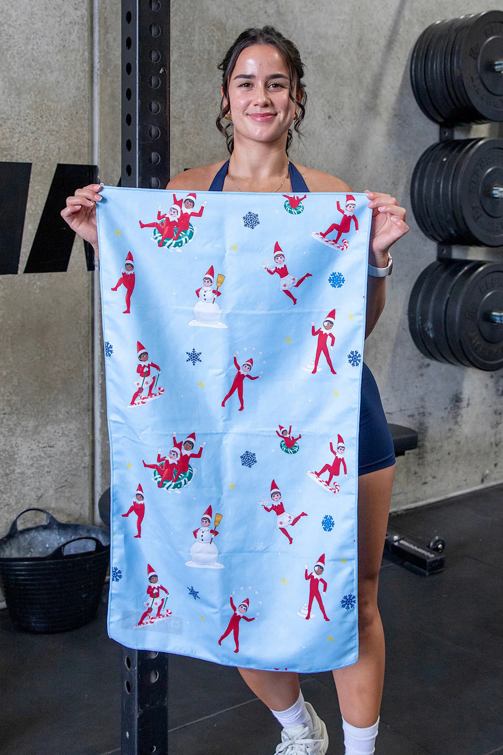 Scout Elf Snow Days Gym Towel