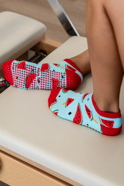 Watermelon Crush Grip Socks